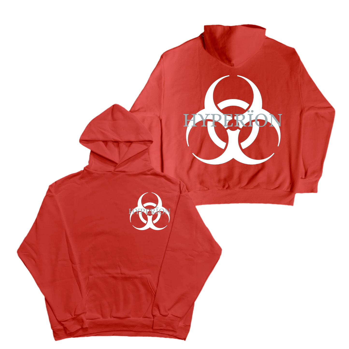 HYPERÏON "HYPN" HOODIE (RED)