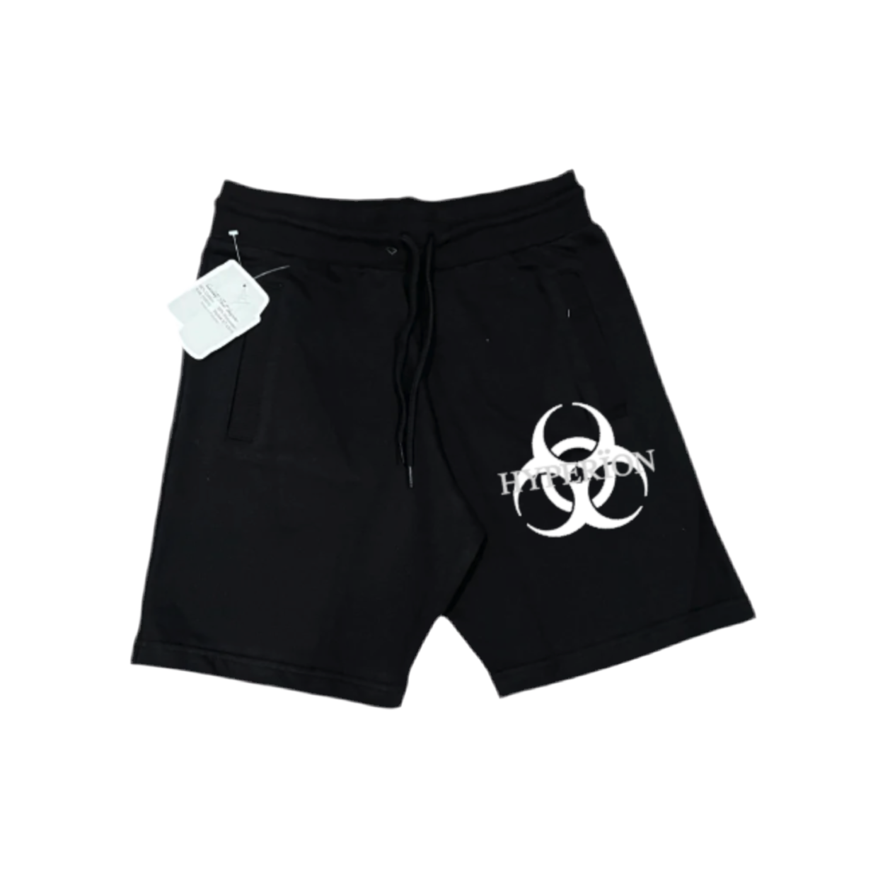"HYPN" Shorts Black