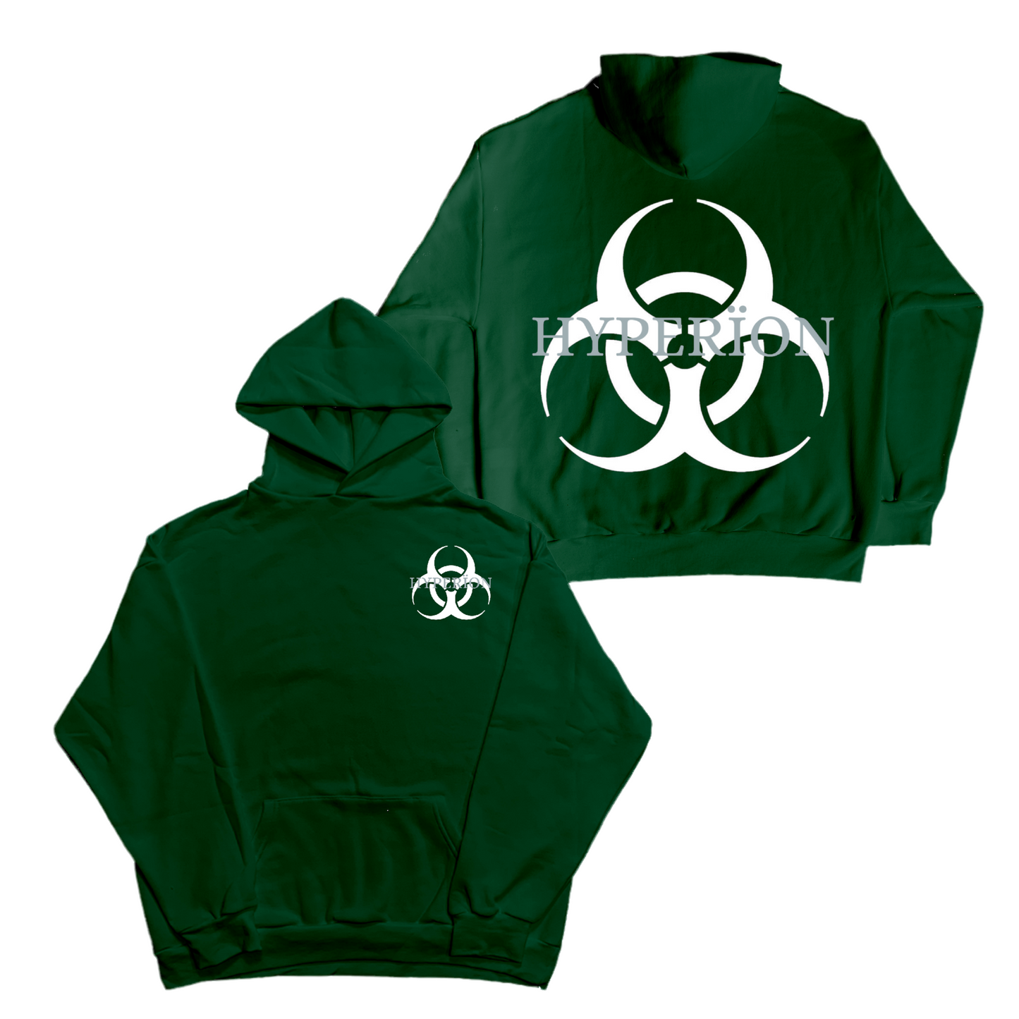 HYPERÏON "HYPN" HOODIE (GREEN)