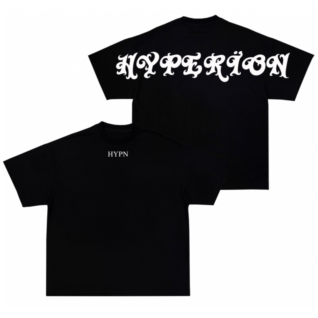 “BLACKROSE” BLACK T-SHIRT
