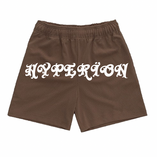 “BLACKROSE” BROWN SHORTS